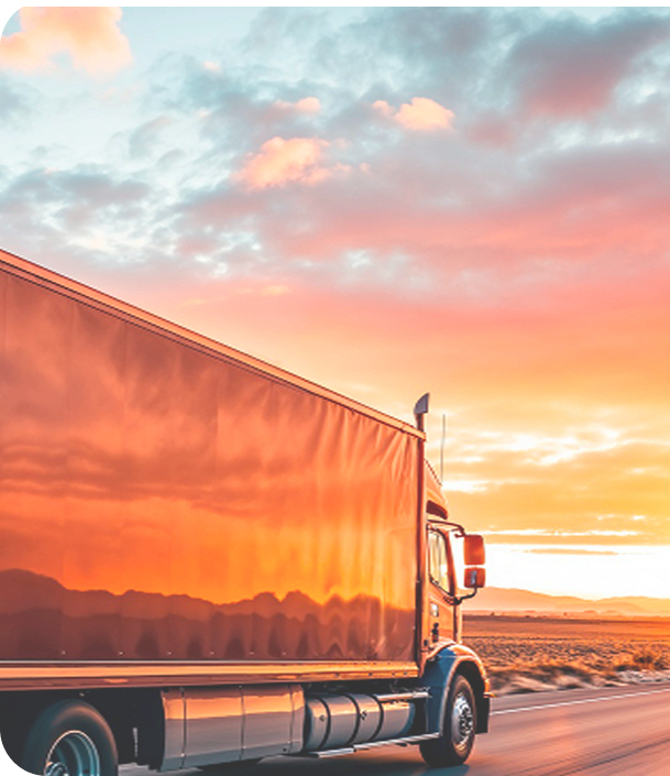 Truck on Highway